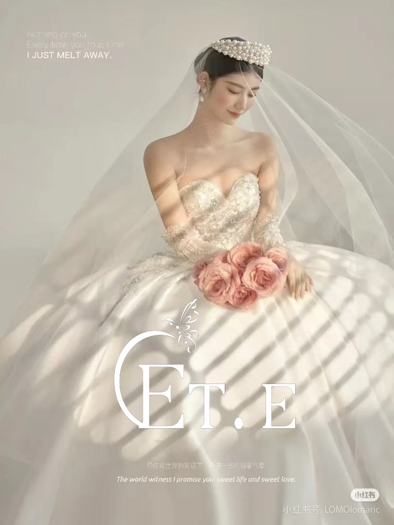 ETE16581皇冠手作珍珠气质闪耀法式公主韩式新娘结婚婚纱礼服头饰