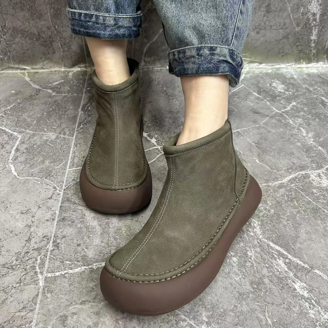 新款复古风柔软舒适百搭休闲女鞋2716-13A