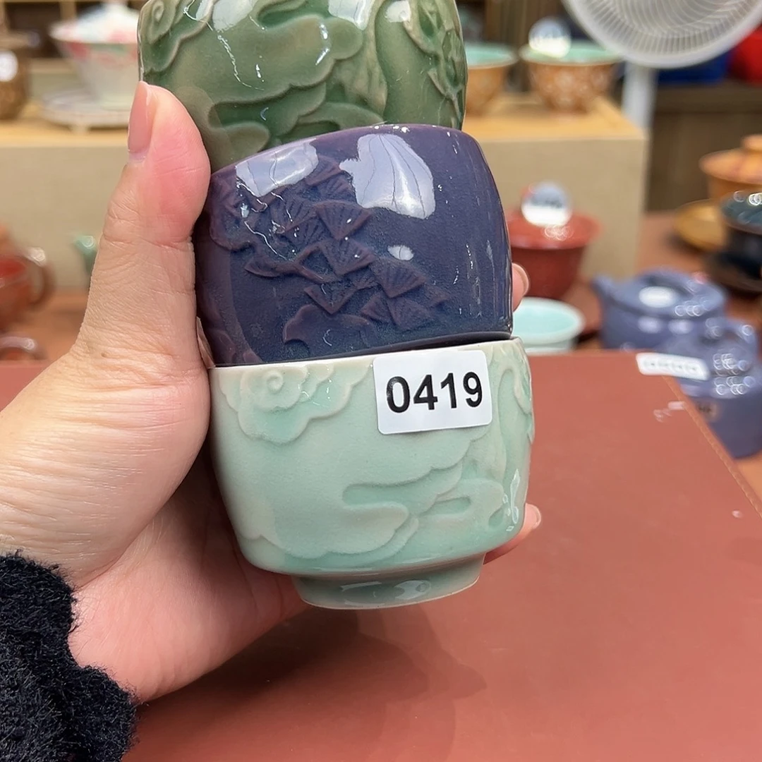 龙泉敬悦青瓷品茗杯双1️⃣1️⃣