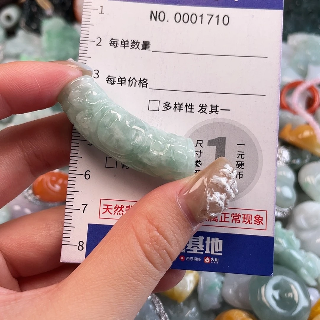 翡翠未镶嵌颈饰1710