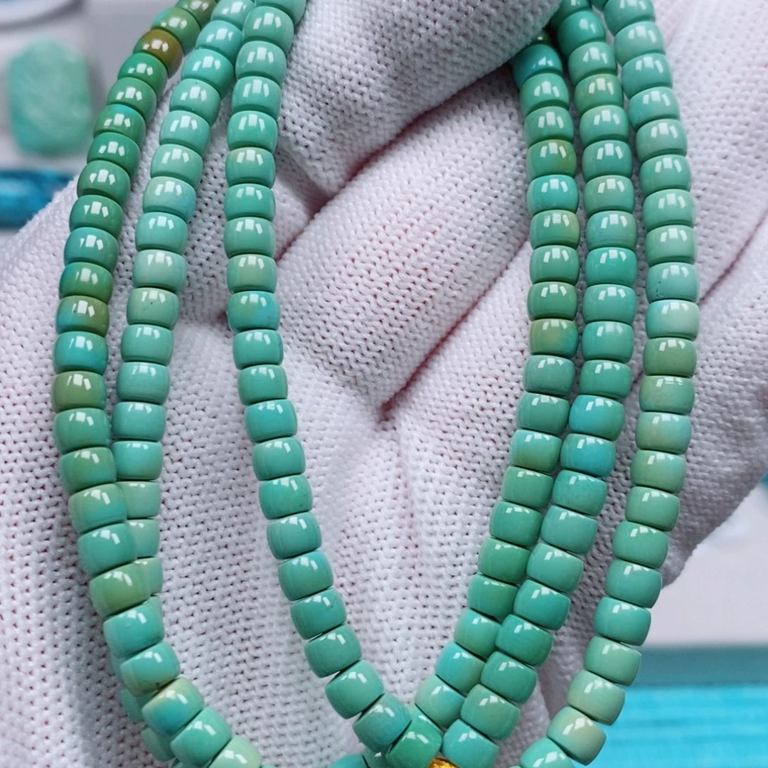 绿松石未镶嵌手串