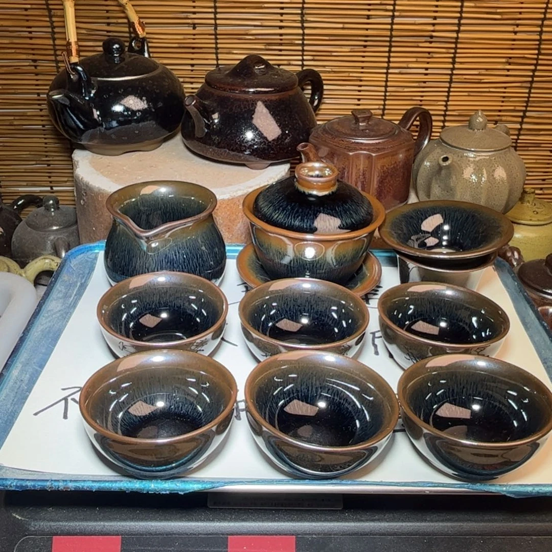 茶盏建窑建盏 微瑕作品