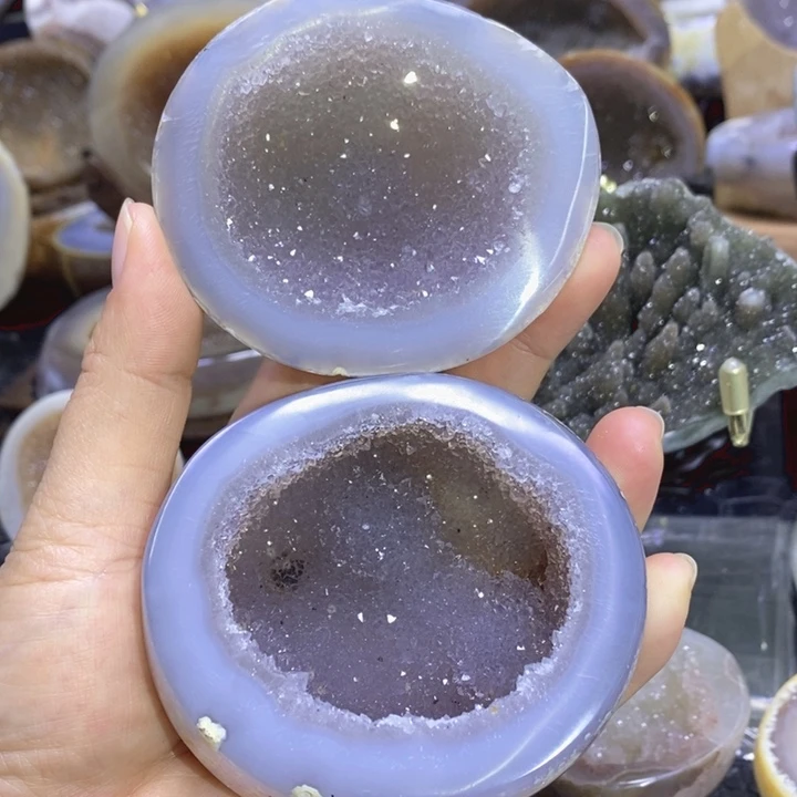 未镶嵌珠宝半成品水晶聚宝盆