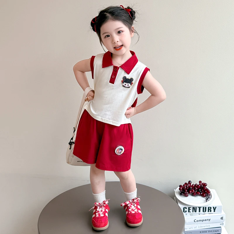 女童哪吒夏季2025新款套装