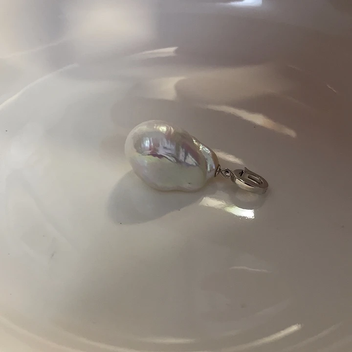 未镶嵌淡水珍珠吊坠(不含链)