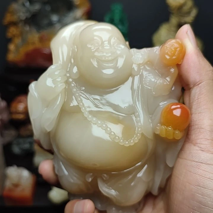 梦***奇寿山石寿山石摆件