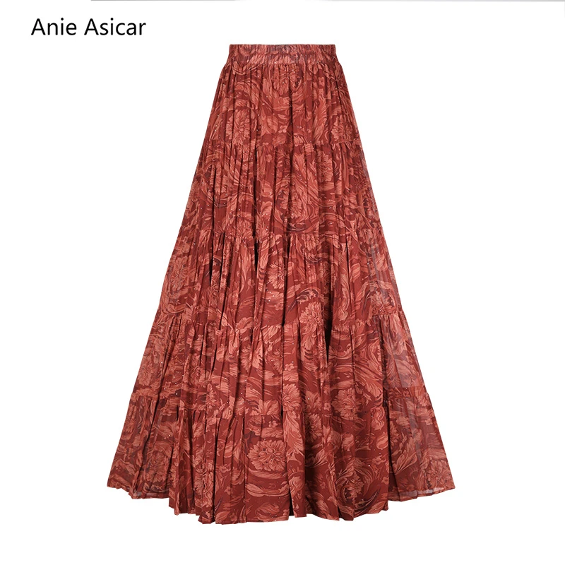 927 夏日风情2025夏季新款气质显瘦小众半身裙Q3692