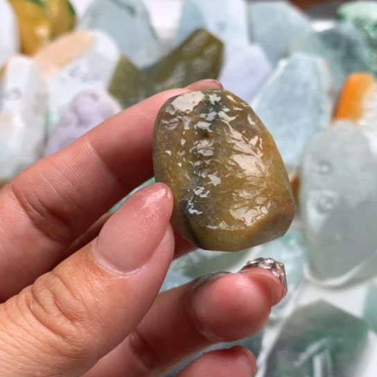 散珠翡翠翡翠边角料