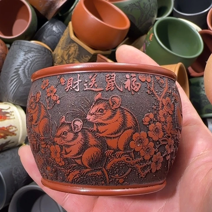 茶杯紫砂全手工制作工艺