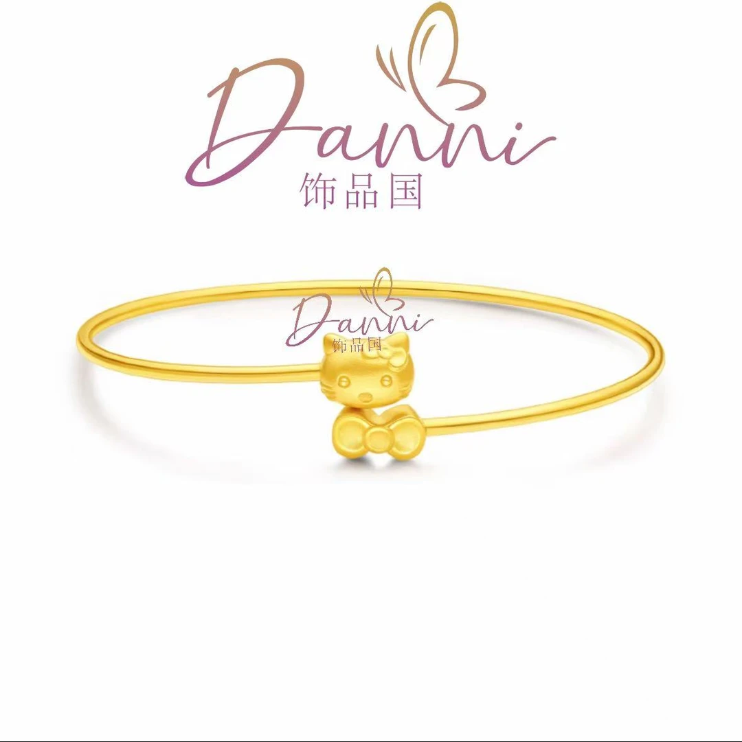 铜合金手镯 铜合金手镯 DANNI轻奢HLKT手镯开口时尚百搭简约
