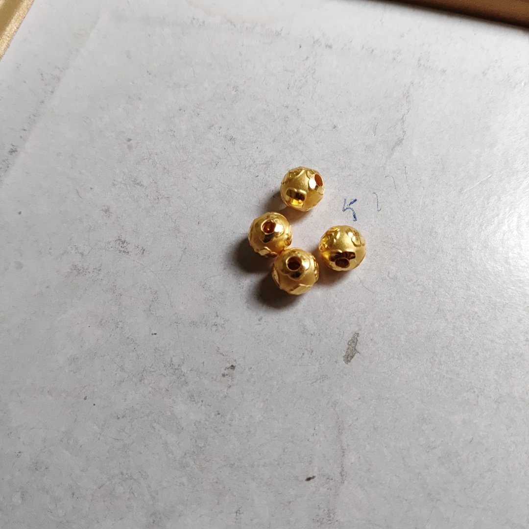 金元宝足金999貔貅珠子首饰