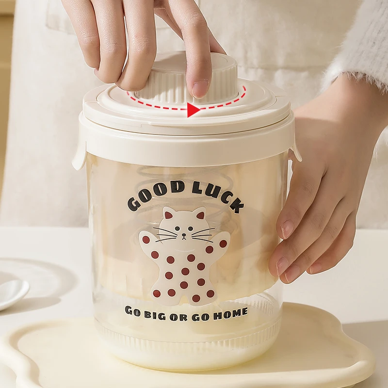 【升级三代】旋转酸奶过滤器自制希腊酸奶乳清分离酸奶碗压缩神器