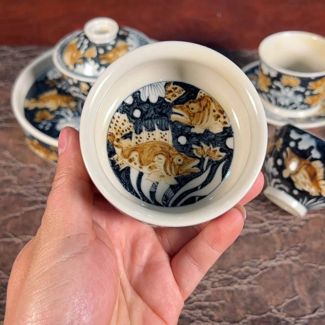 杯景德镇手绘陶瓷