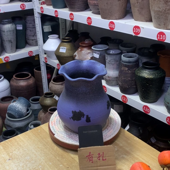 【闪购商品】红陶微瑕土陶有孔