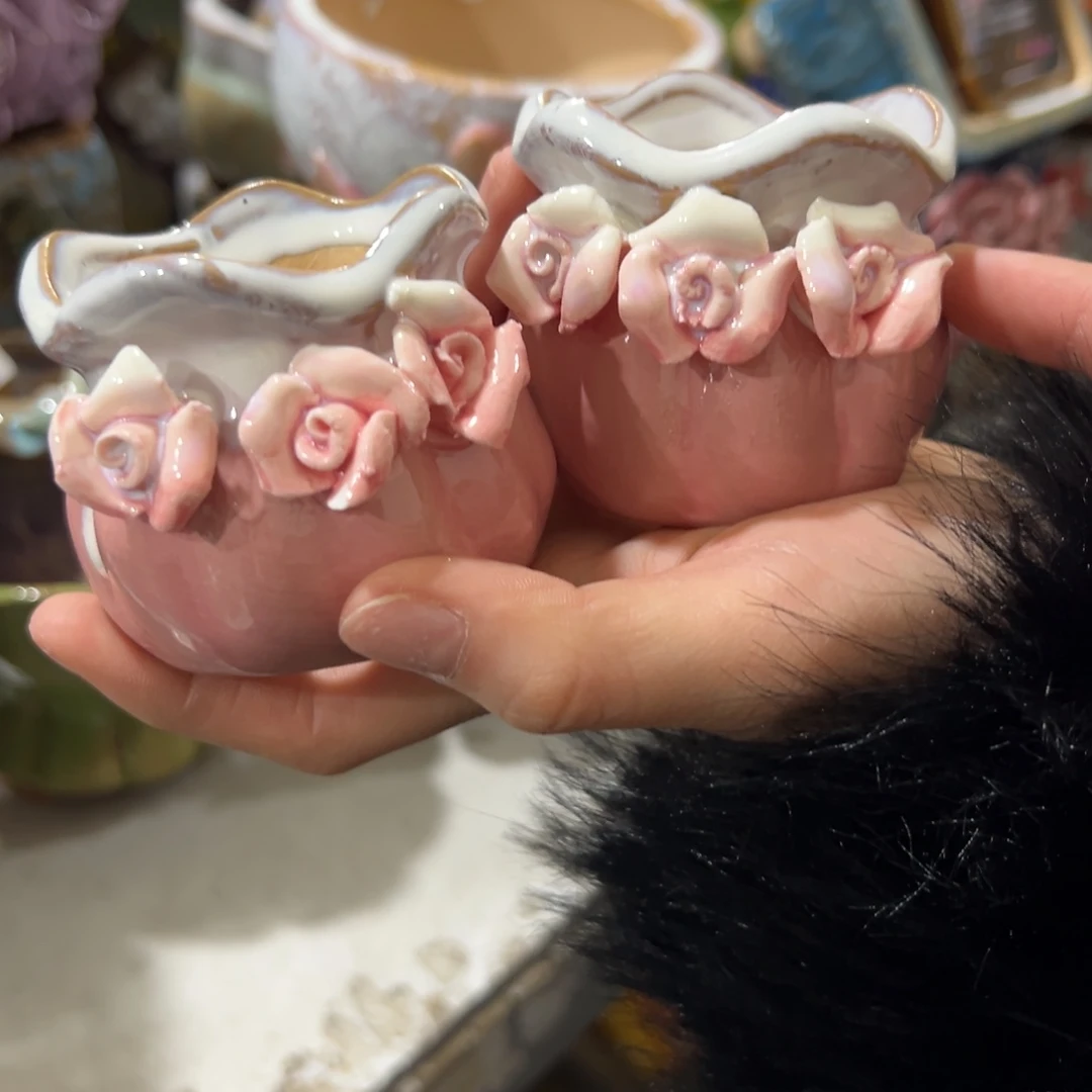 多肉花盆满20发秒拍秒退拉黑