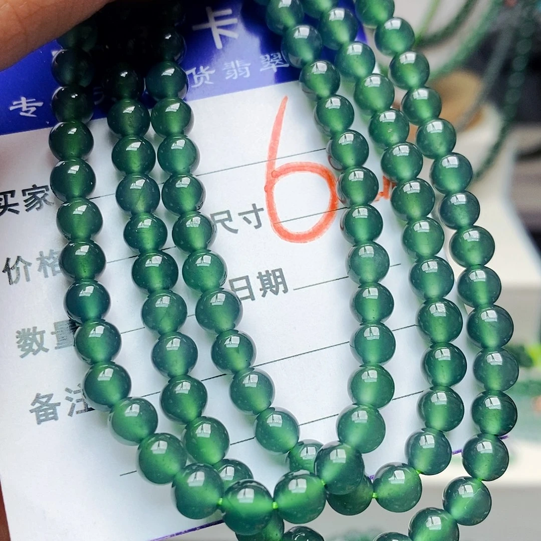 翡翠未镶嵌手链翡翠