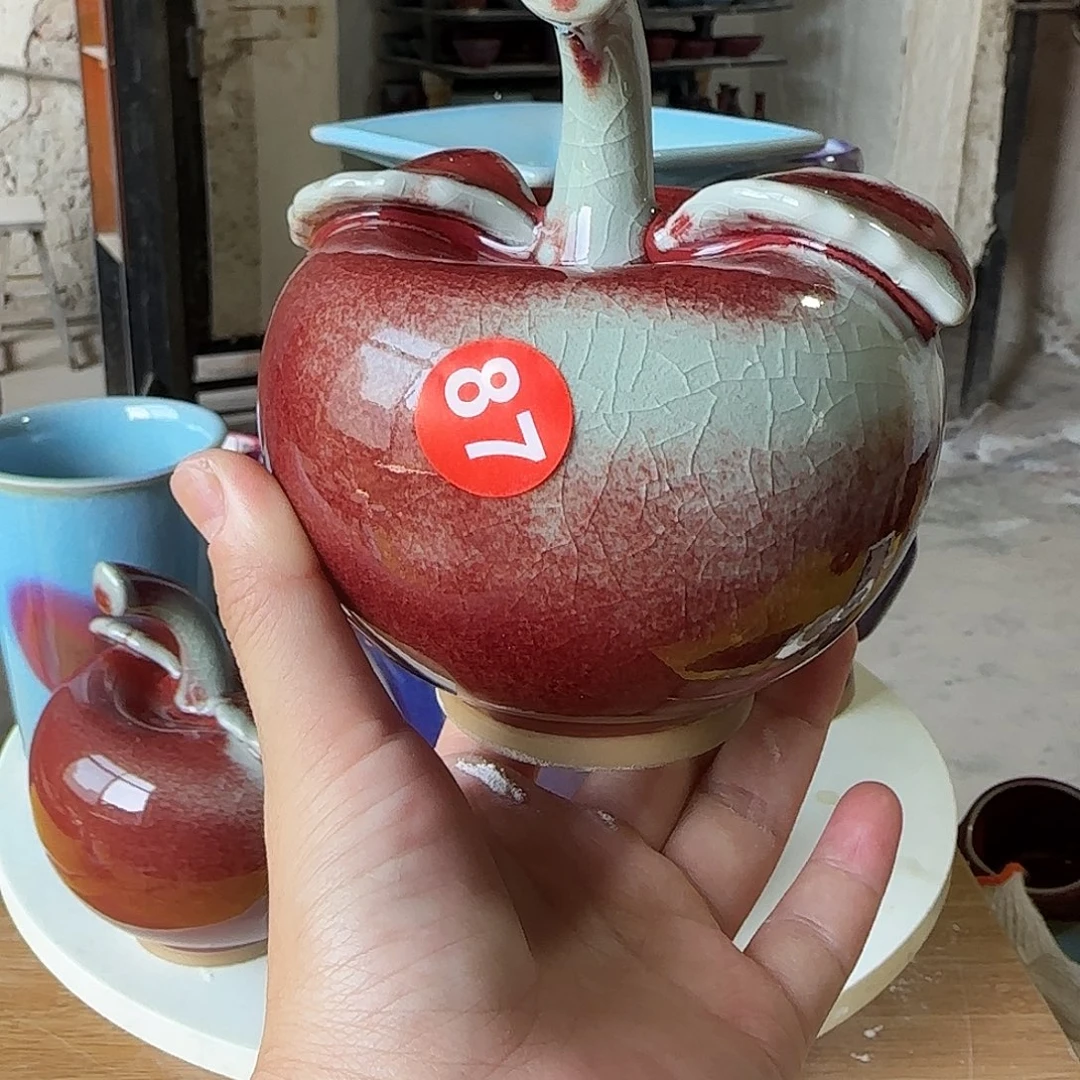 摆件郑家钧窑摆件