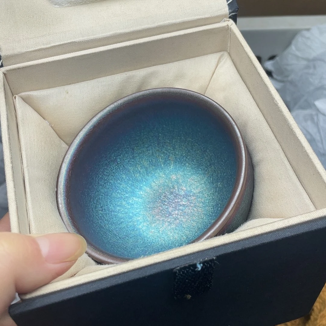 茶盏天青将军配礼盒