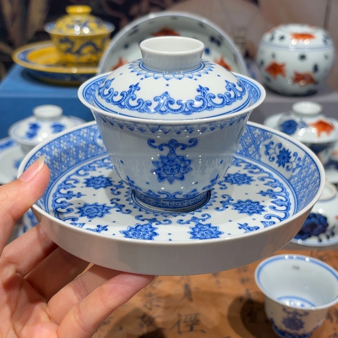 手工手绘陶瓷茶具