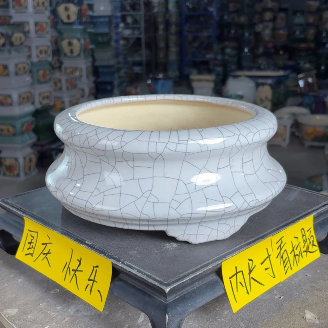 一风堂石湾花盆 内20*8