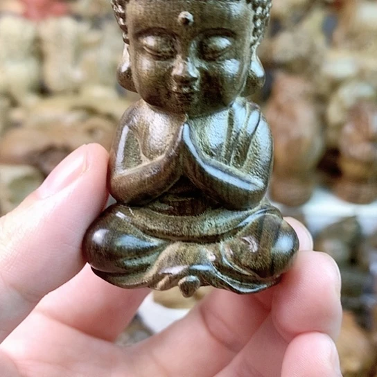 随***子木金丝楠木小佛好的