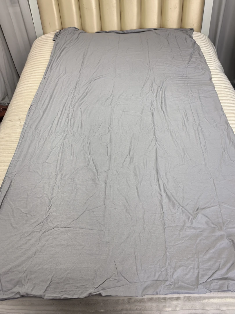 小华P约200*210浅灰色被套款睡袋