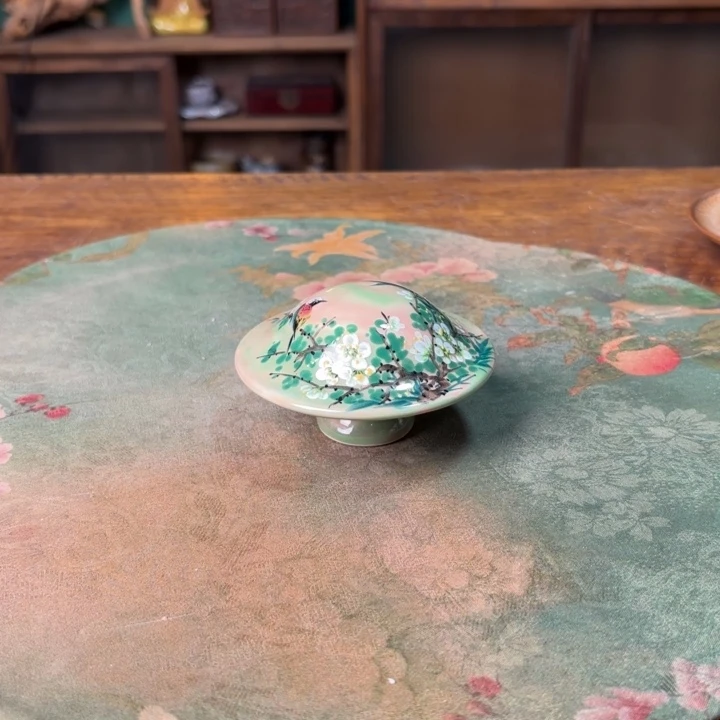 柴烧纯手工手绘陶瓷
