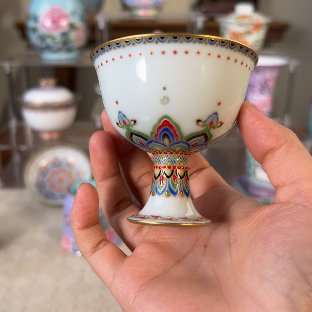 纯手工手绘 高端茶器