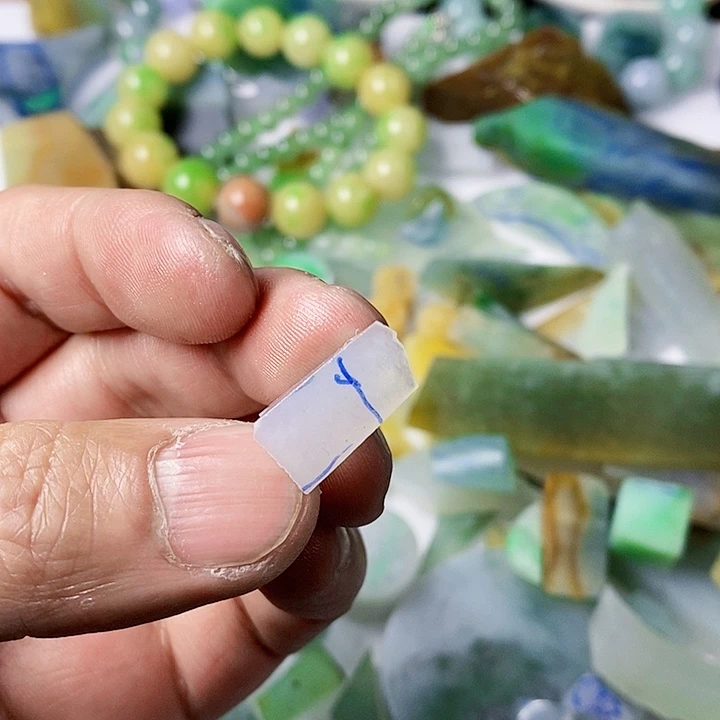 翡翠散珠天然翡翠A货