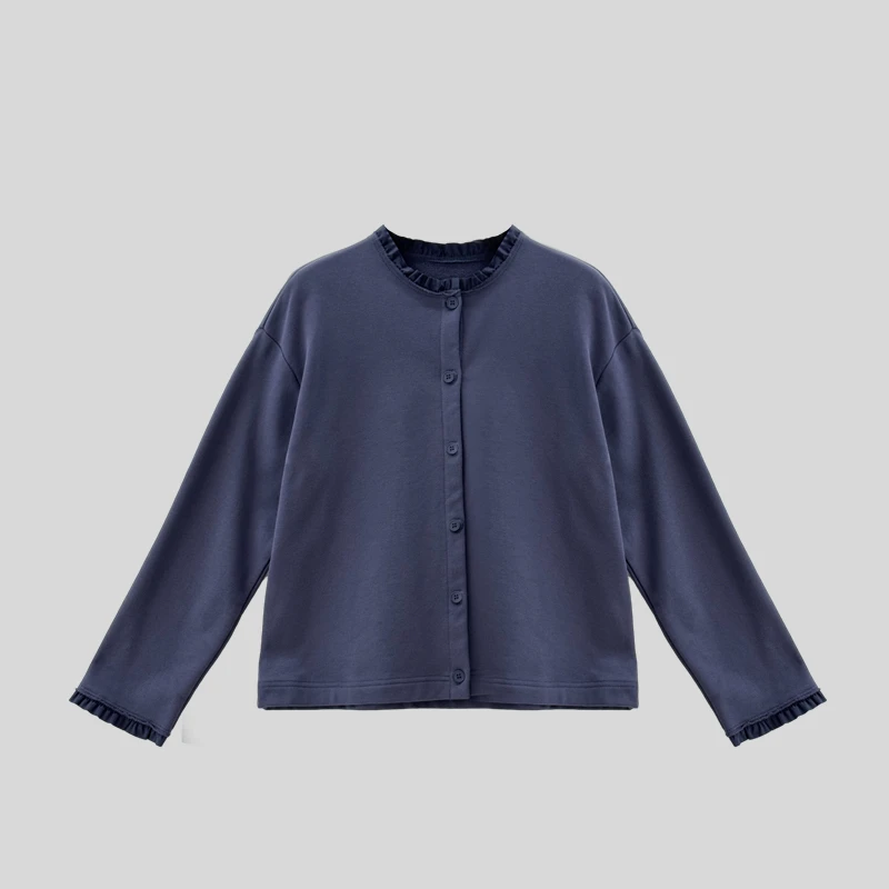 秋冬季休闲开衫卫衣外套女  53119