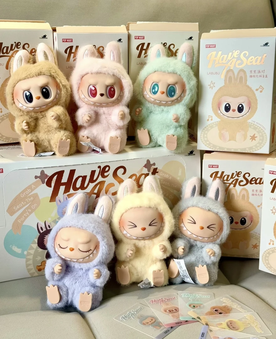 天天解忧拉布布坐坐【默认开盒】盲盒潮玩 2.0