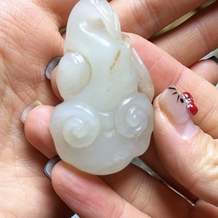 和田玉把件未镶嵌