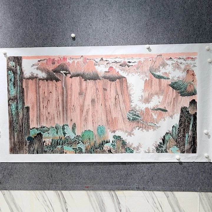 国画阳小毛老师书画作品