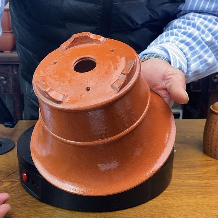 紫砂花盆货号一只P p 441