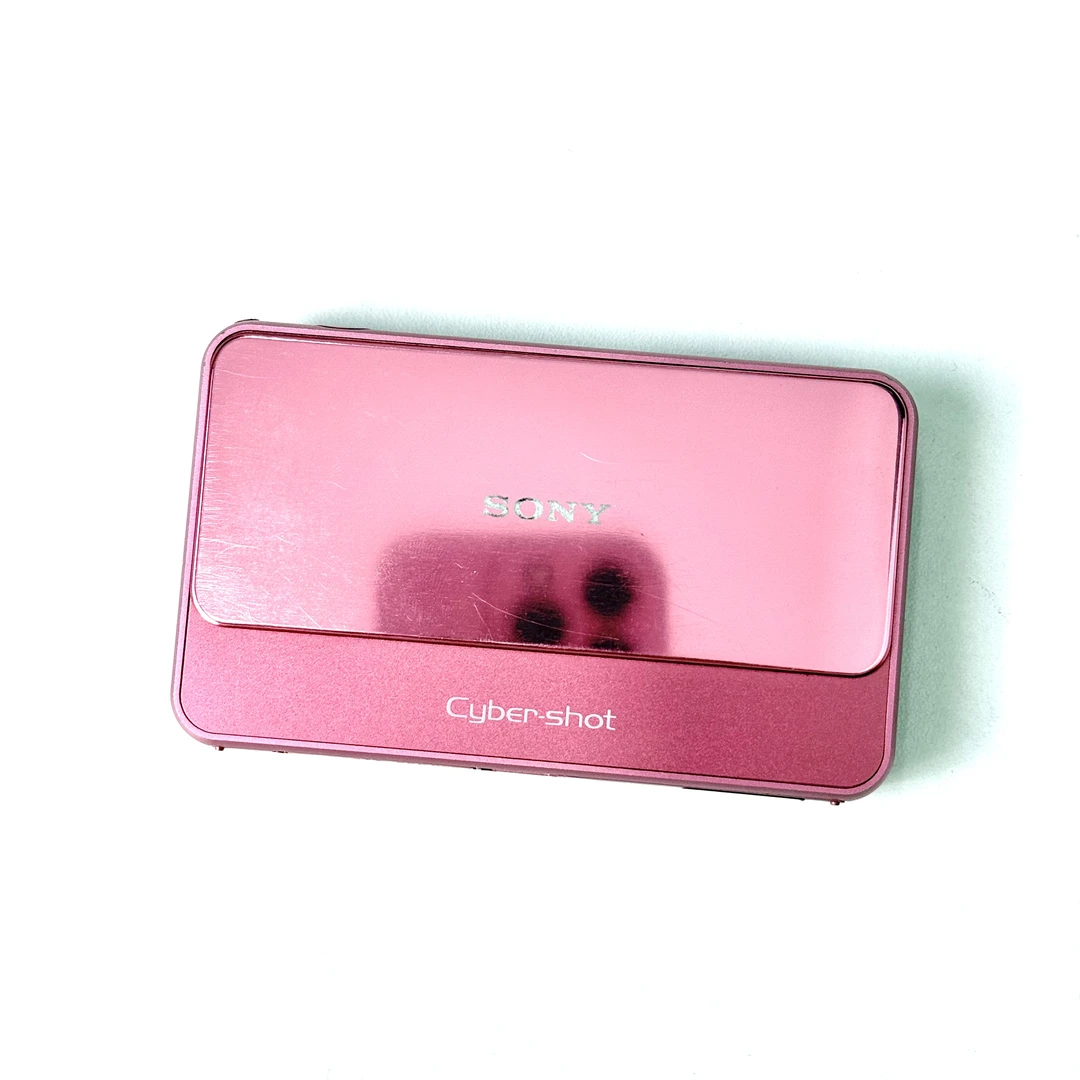 9新 Sony/索尼 T110粉色 1610万像素 复古清晰奶油肌 不支持试用
