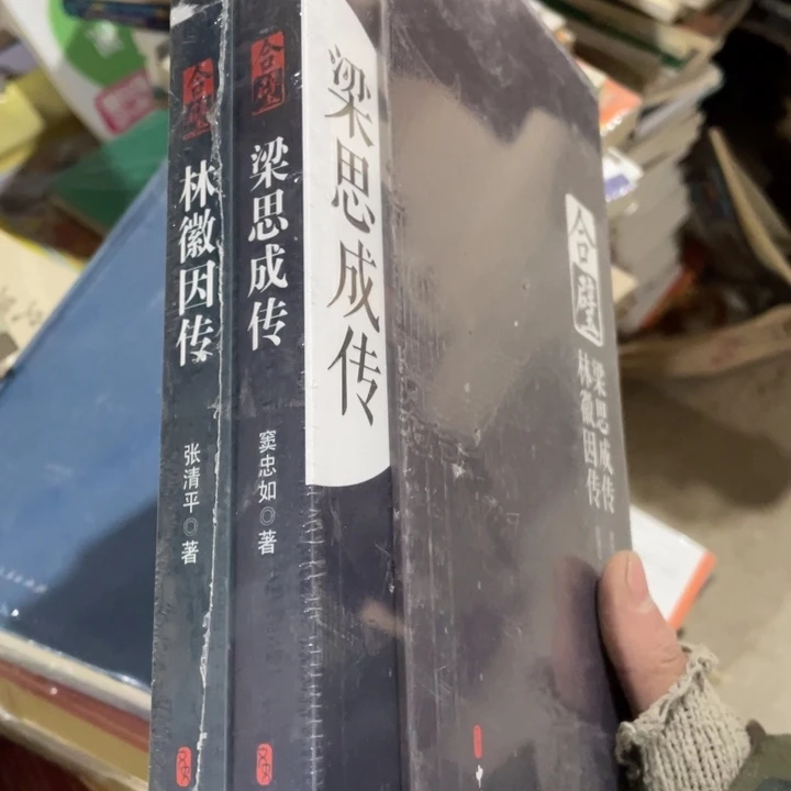 梁思成与林徽因正版塑封