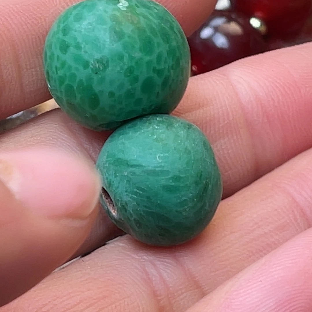玛瑙/玉髓合金珠子