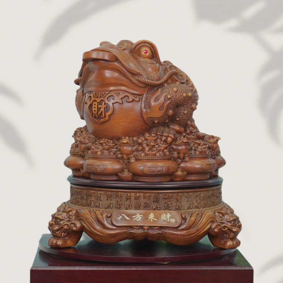 八方来财长28cm高30cm(JLY)公司开业办公室商务礼品高端桌面 摆件