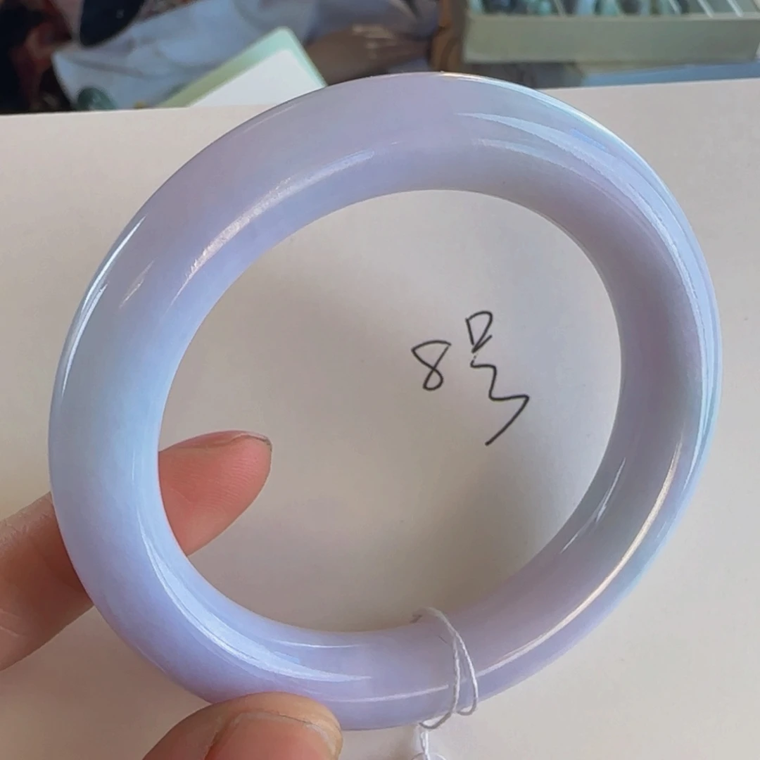 翡翠手镯未镶嵌老坑53圈