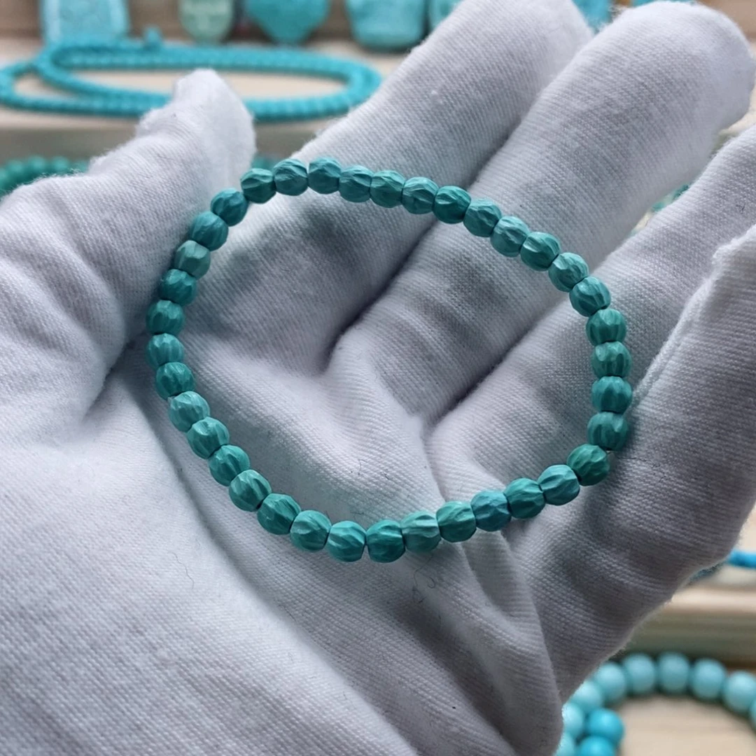 绿松石珠宝奇石未镶嵌