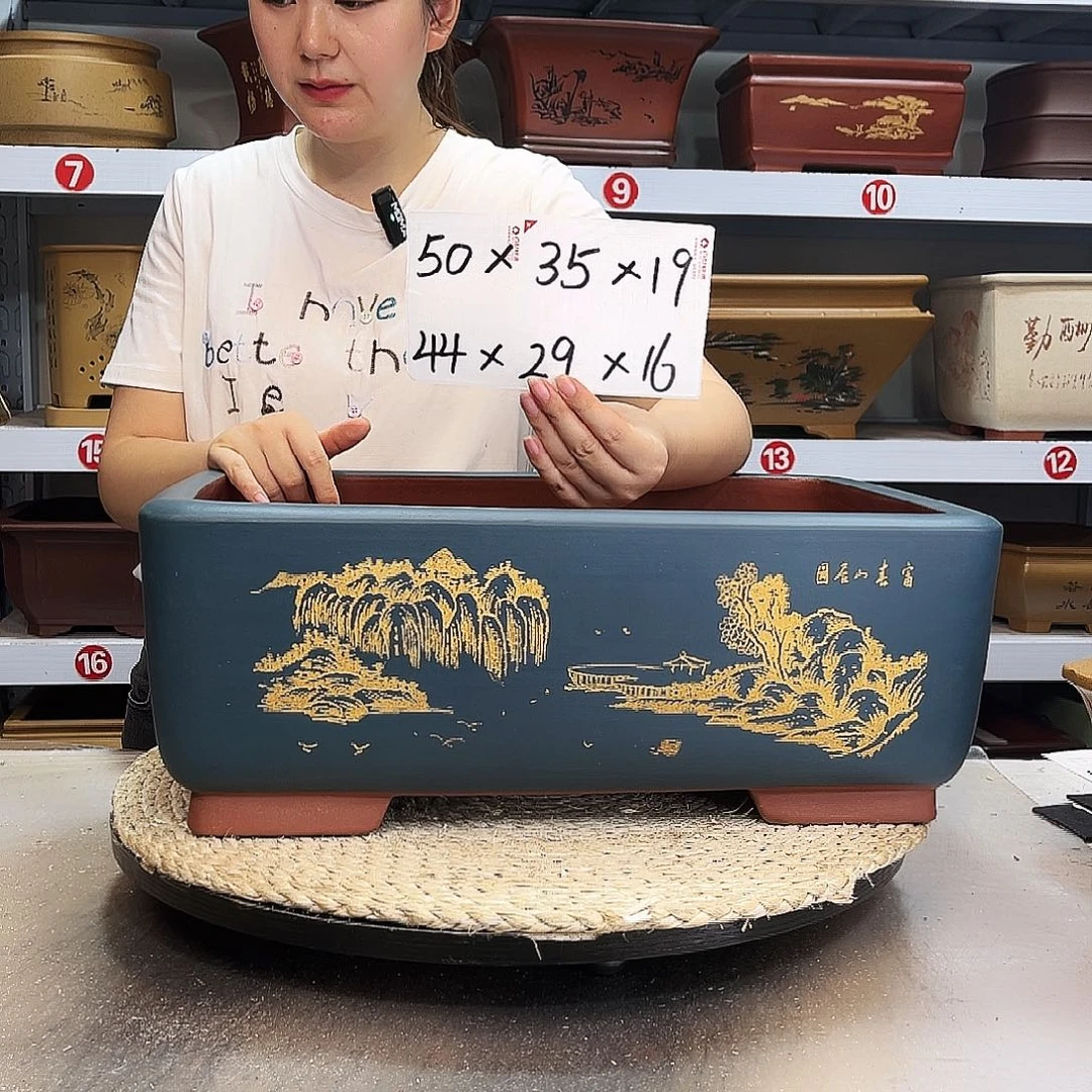 紫砂花盆紫砂花盆