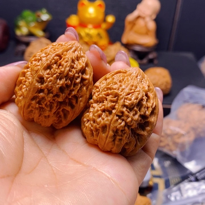 文玩核桃把件蒜头