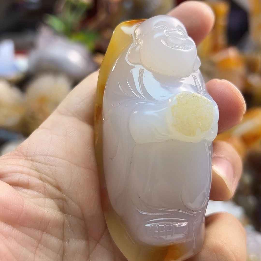 玛瑙/玉髓未镶嵌颈饰