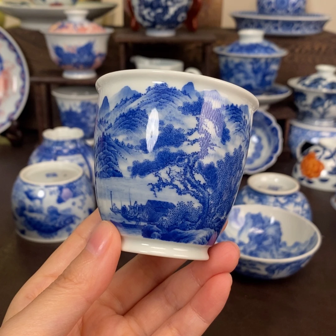 景德镇陶瓷手工手绘