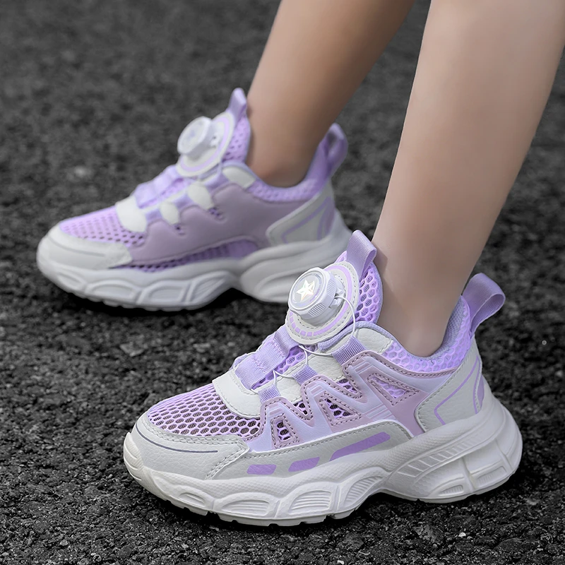 新款昌祥回力女春夏季透气中大童跑步网面小童鞋男童6-12岁