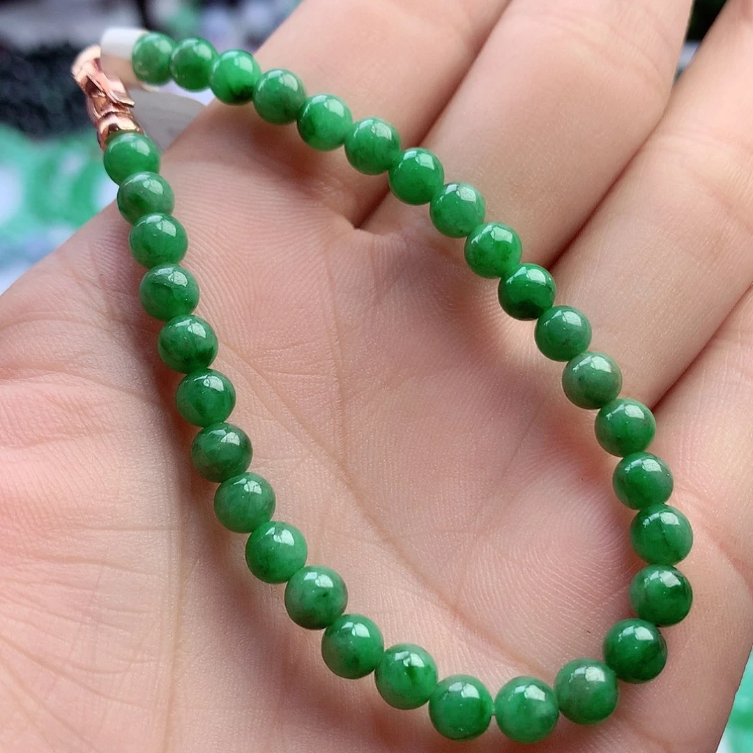 未镶嵌手链翡翠手串