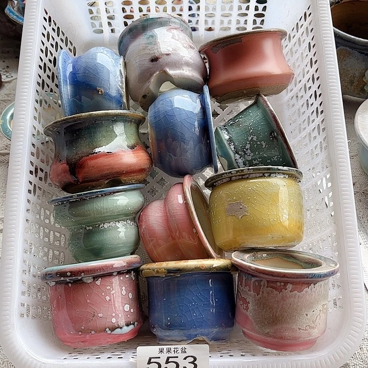 红陶陶瓷花盆553