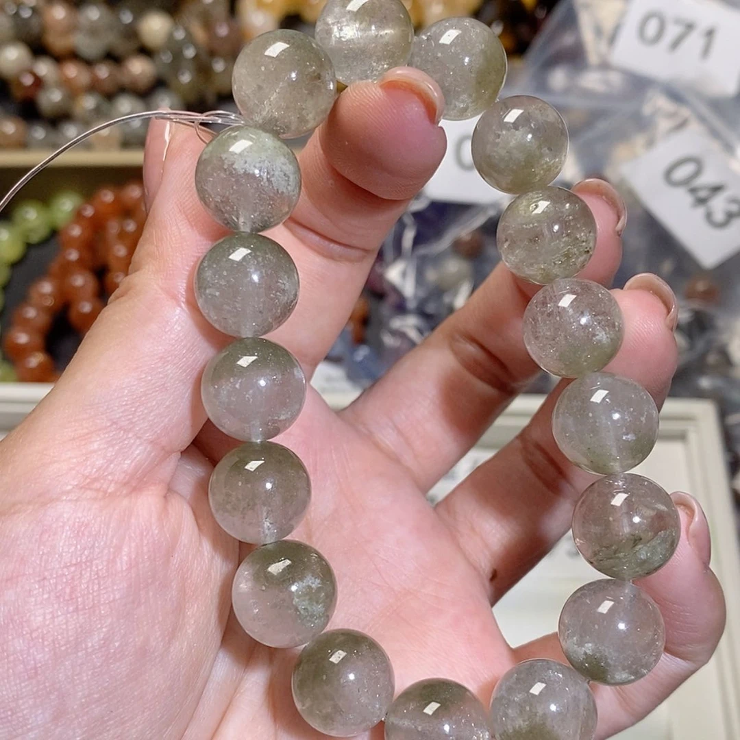 【闪购商品】水晶手链未镶嵌抹茶绿幽灵070