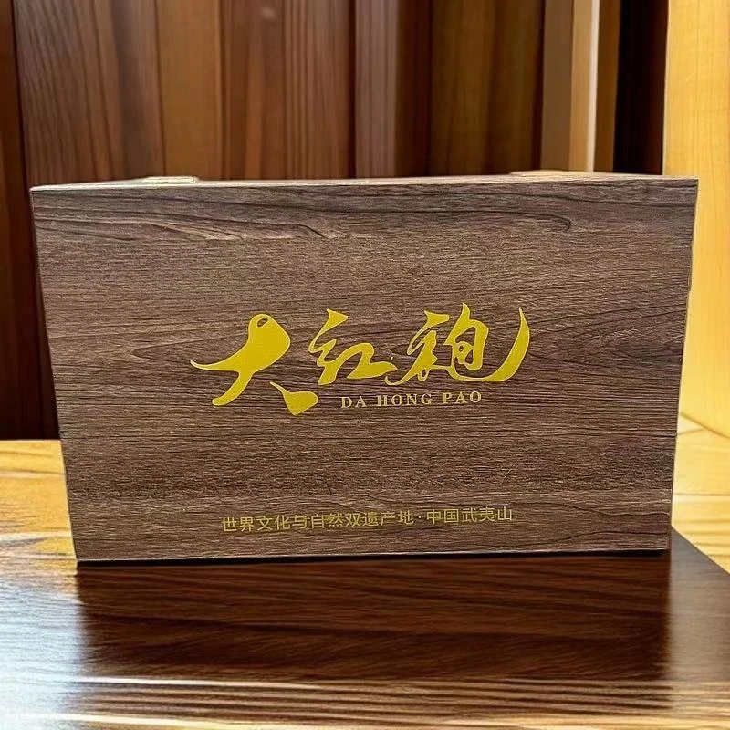 【实木礼盒】大红袍 茶叶礼盒装 12罐