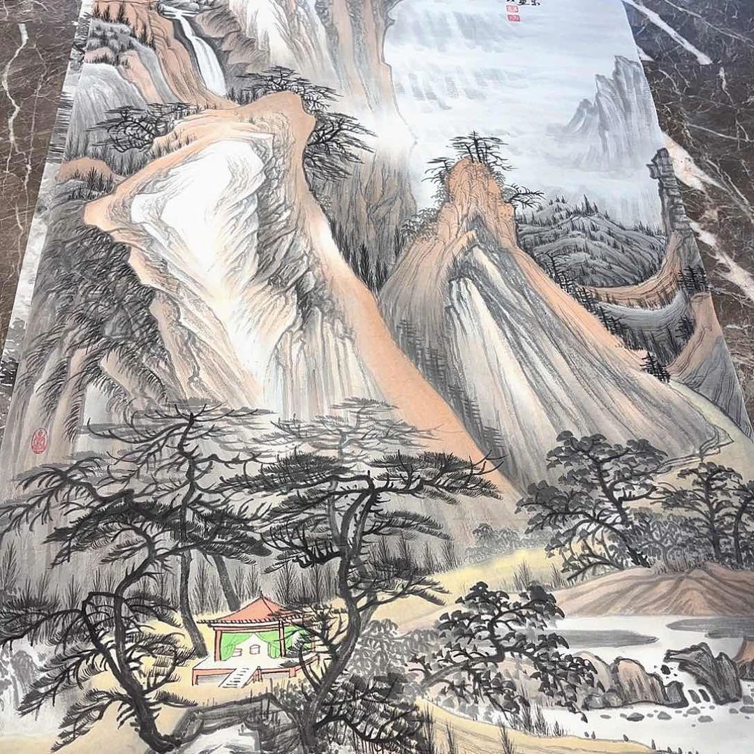 横款精品书画作品